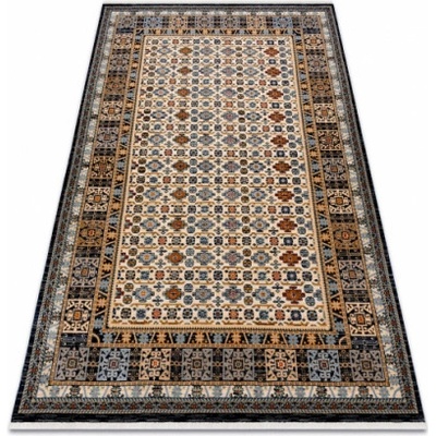 Nej-koberce Keshan Fredzle Ramka 6428/53551 béž / granát