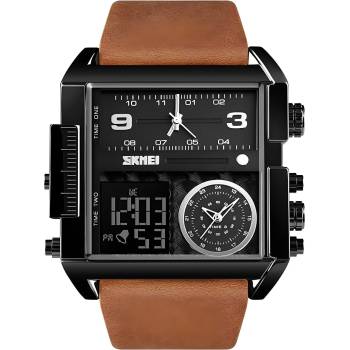 Skmei Часовник skmei he-23778 - Кафяво / Черно kp23778 (he-23778)