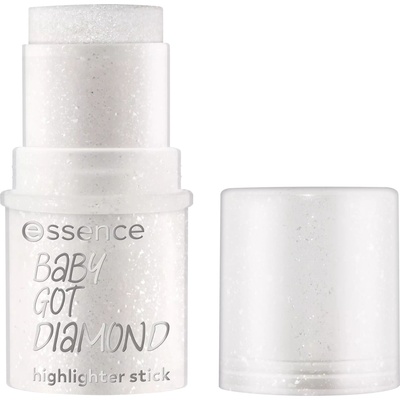 Essence Хайлайтър стик с брокат Baby Got Diamond, 5.4 g