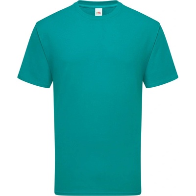 Fruit of the Loom tričko Iconic 195 T krátký rukáv pánské COT161422als01-ocean teal