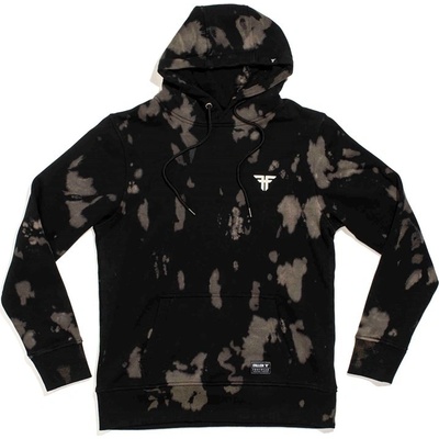 Fallen Acid Wash Hoodie black Tie Dye black