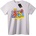 NOONEBRAND Тениска Почистване на дома Карикатура - 2XL, White