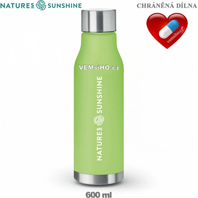 Nature’s Sunshine Fľaša s logom 600 ml zelená