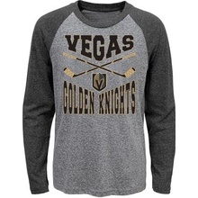 Outerstuff detské tričko Vegas Golden Knights Cross Stick Ls Triblend Raglan