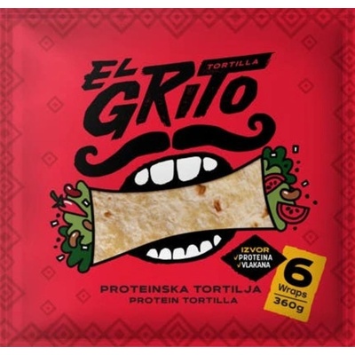 Lakmilk El Grito Tortilla Protein 360 g – Zboží Dáma
