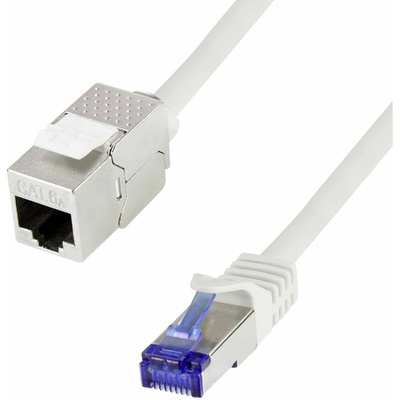 LogiLink CC5102S RJ45 CAT 6A S/FTP 15m sivý