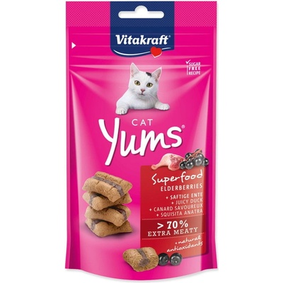VITAKRAFT Cat Yums Superfood bezinky 40 g