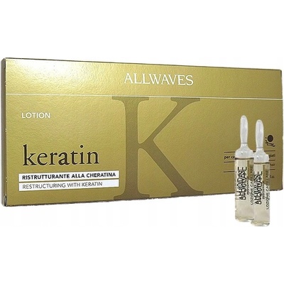 Allwaves ampulka na vlasy Keratin 1X10 ml
