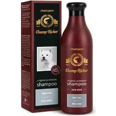 Dermapharm Champ-Richer šampon pro bílou a světlou srst 250 ml