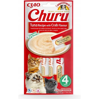 Churu Cat Tuna krab 4 x 14 g
