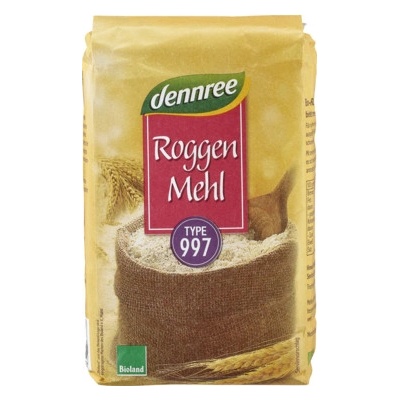 Dennree žitná mouka typ 997 bio 1 kg