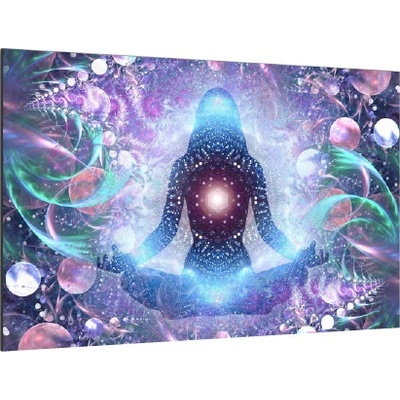 Allboards TS64_30010 Skleněný obraz JOGA ZEN LOTOS 60x40 cm