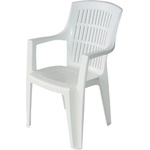 Bogdan Furniture Am Пластмасов стол Арпа бял