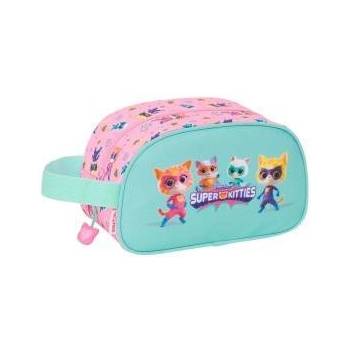 SuperKitties Пътническа Чантичка SuperKitties Розов цвят тюркоаз 26 x 15 x 12 cm