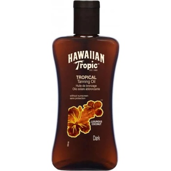 Hawaiian Tropic Tropical Tanning Oil 200ml Protector - Brown (Brown)
