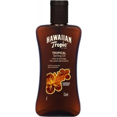 Hawaiian Tropic Tropical Tanning Oil 200ml Protector - Brown (Brown)