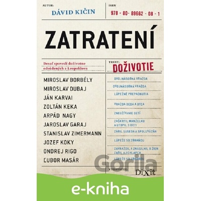 Zatratení - Dávid Kičin