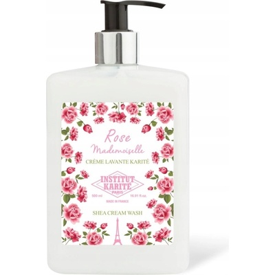 Institut Karite Shea Cream Wash Rose Mademoiselle sprchový krém 500 ml