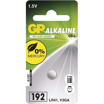Image 1 of EMOS Алкална батерия плоска LR41 GP ALKALINE 1, 5V/24 mAh (EMS089)