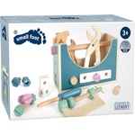 Legler Игрален комплект 2 в 1 Small Foot - Дървена кутия с инструменти (6611100775) - baby