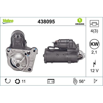 Startér VALEO 438095