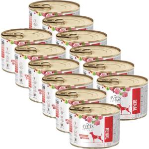 4Vets NATURAL Veterinary Exclusive RENAL 12 x 185 г