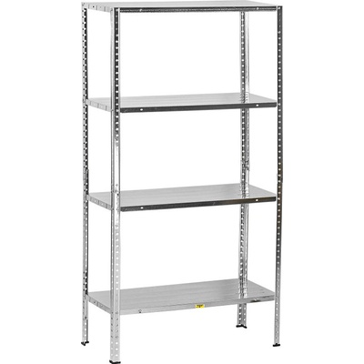 Dema Regál 75 x 30 x 145 cm 4 police pozink