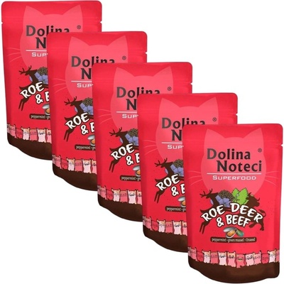 Dolina Noteci Superfood Cat Roe Deer & Beef 5 x 85 г