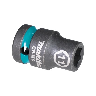 Makita Къса вложка 11mm, 1/2" , Impact black E-16075 (E-16075)