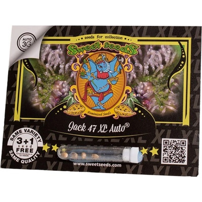Sweet Seeds Jack 47 XL AUTO semienka neobsahujú THC 100 ks