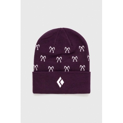 Diamond Zimní čepice Black Gear beanie blackberry