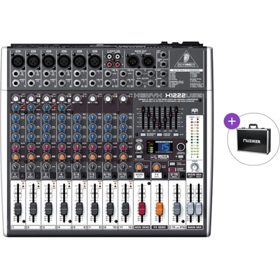 BEHRINGER XENYX X 1222 USB Standard SET Смесителен пулт (XENYX X1222USB_EU1-S-SET)