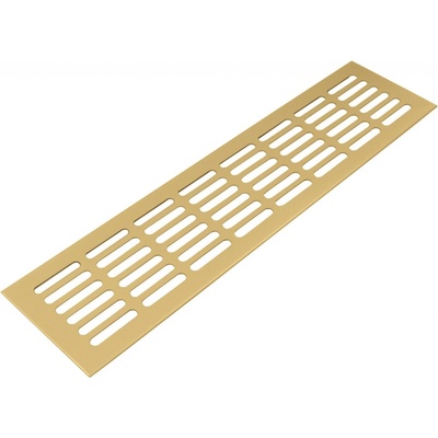 MPkovania SRL ALFA 100 x 400 mm Zlatý elox