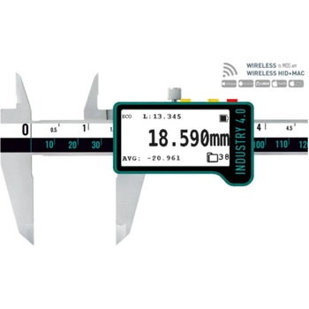 Microtech Дигитален шублер с кръгъл дълбокомер Microtech DataMet E-ink - 150 мм, 0, 005 мм (141093015R)