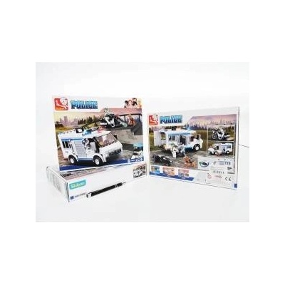 Gazelo Pads Sluban Police Police car and motorbike 117pcs 119893 GAZELO