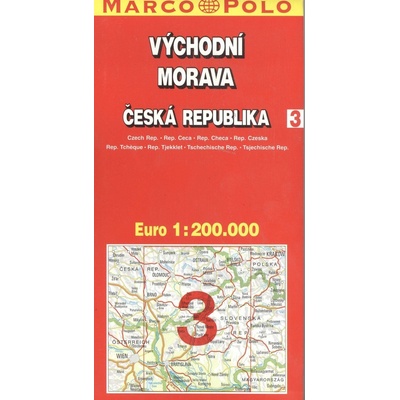 ČR 3 Východní Morava 1:200 000
