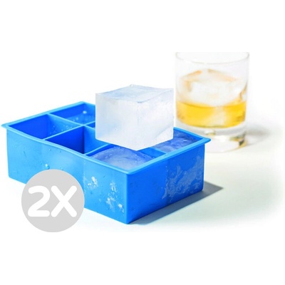 Bar Up Multipack - 2x Tvorítko na ľad - XL kocky - 170x110x(H)52 mm