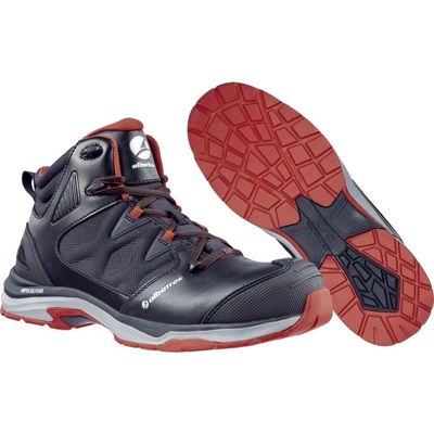 Albatros ULTRATRAIL BLACK MID ESD S3 bezpečnostná obuv čierna, červená