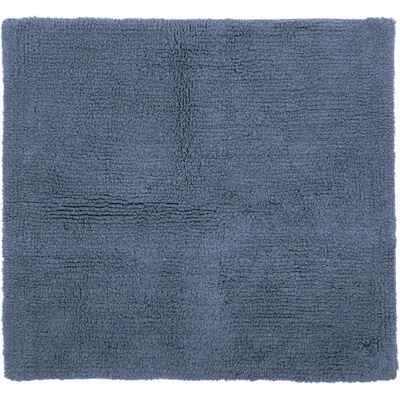 Tiseco Home Studio Синя памучна постелка за баня Luca, 60 x 60 cm - Tiseco Home Studio (3372BLUESTONE)