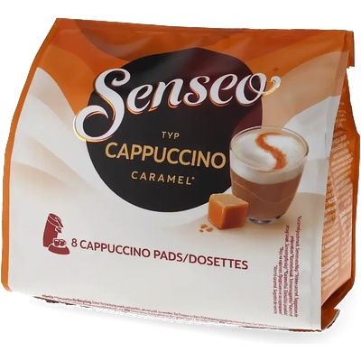 Douwe Egberts | Caramel Cappuccino - 8 монодози за Senseo