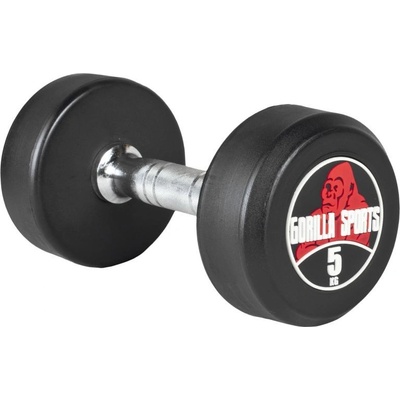 Gorilla Sports jednoruční činka 5 kg