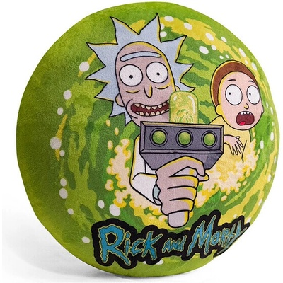 Vankúšik Rick and Morty - In Search Of Adventure, Ø 37 x 11.5 cm