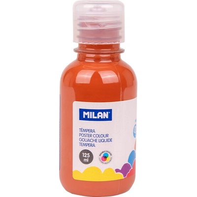 Farba temperová MILAN 125ml hnedá