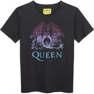 Metal Amplified Queen Ombre Crest čierna