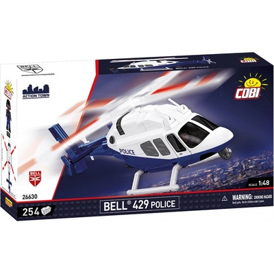 COBI 26630 Civilný dvojmotorový viacúčelový vrtuľník Bell 429 Polícia