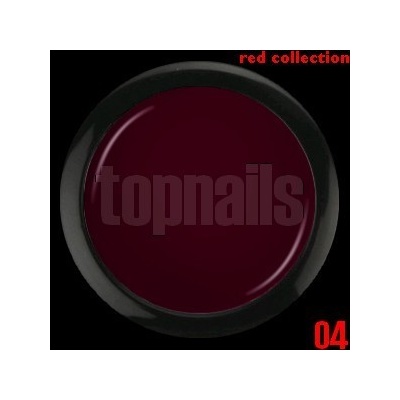 Topnails UV gél farebný Red collection 04 5g