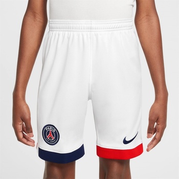 Nike Юношески къси панталони Nike Paris Saint-Germain Away Shorts 2024 2025 Juniors - White