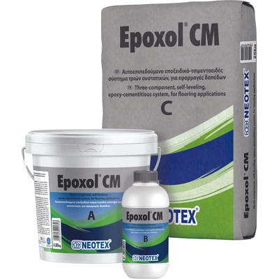 NEOTEX EPOXOL CM - epoxidový třísložkový samonivelační potěr