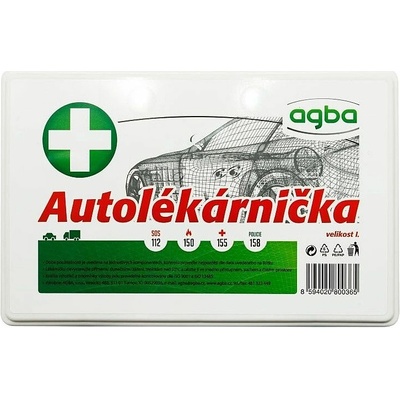 Autolékárníčka Agba, plastová, 206/2018