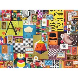 Ravensburger - Puzzle Eames House of Cards - 1 500 piese